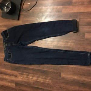 High waisted jeans